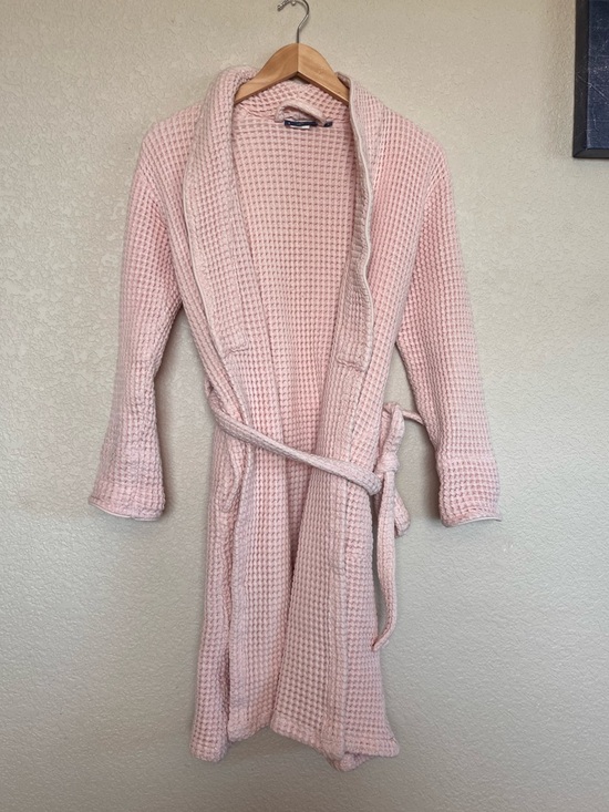 Brooklinen Other - Brooklinen Turkish Cotton Dreamweave Waffle Knit Bath Robe - Pale Pink